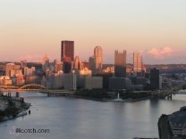 Pittsburgh At Sunset